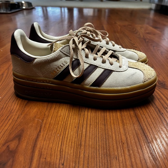 adidas Originals Gazelle Bold Suede Sneakers - Picture 6 of 14